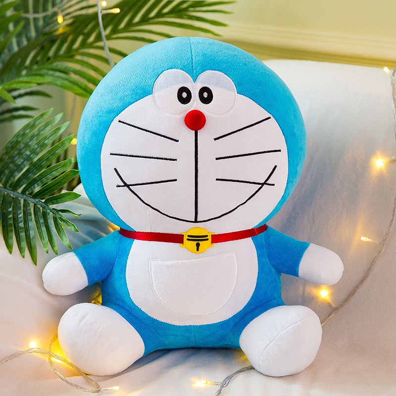 Đồ Chơi Mèo Máy Doraemon Nhồi Bông Chất Lượng Cao Vui Nhộn Làm Quà Tặng Giáng Sinh