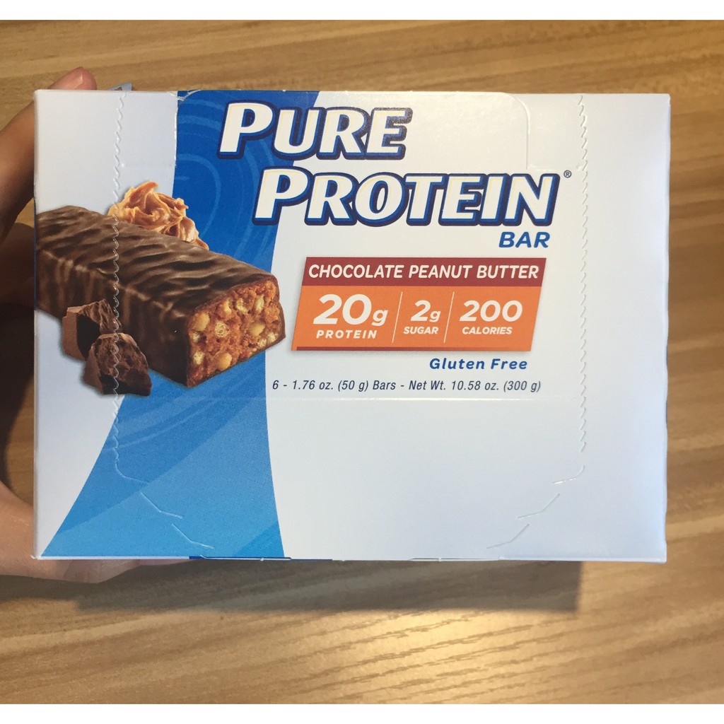 Bánh bổ sung Protein Chocolate - PURE PROTEIN BARS CHOCOLATE -Tăng cường sức mạnh cơ bắp. - có 3 mùi vị khác nhau