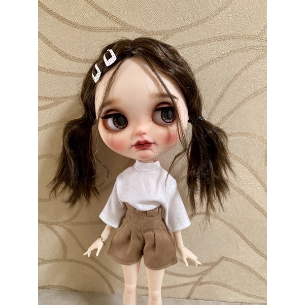 Set áo thun quần lưng cao size blythe,xinyi,barbie