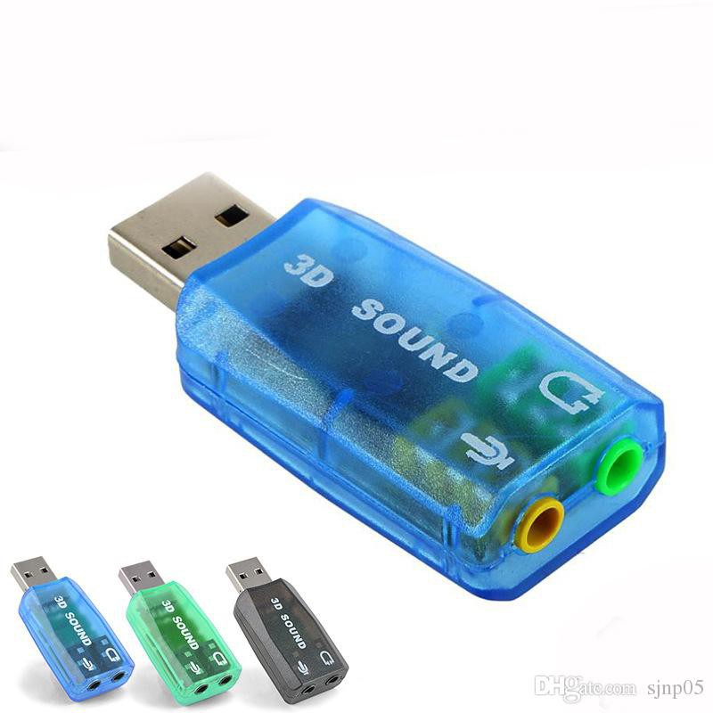 USB SOUND 5.1 3D (Màu Ngẫu Nhiên)