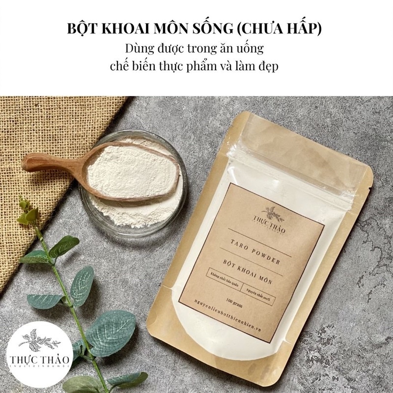 Bột Khoai Môn Nguyên Chất Dùng Làm Đẹp