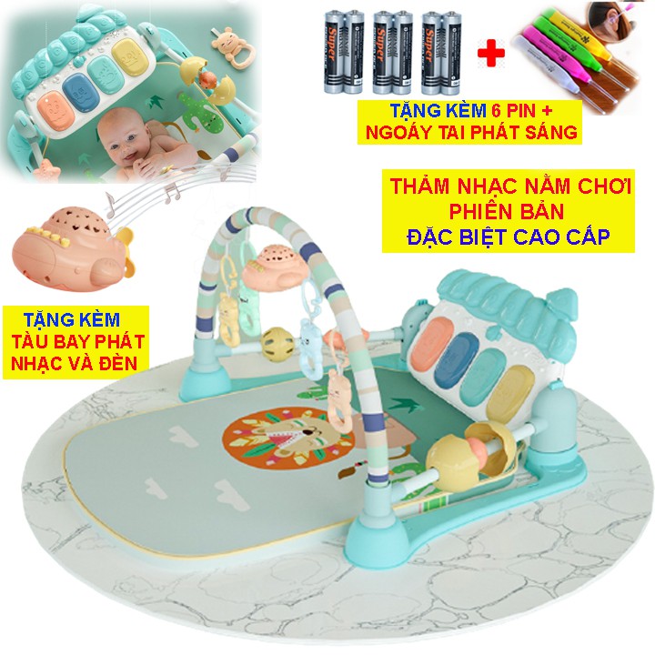 Thảm nhạc cho bé 3in1 kết hợp xe tập đi cho bé hàng cao cấp
