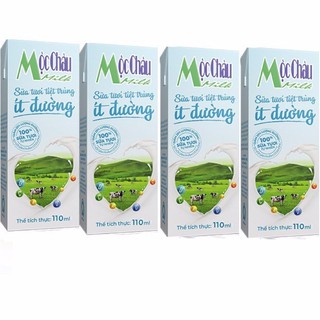 [Chính Hãng] SỮA TƯƠI MỘC CHÂU CÁC VỊ [4hộp 180ml]