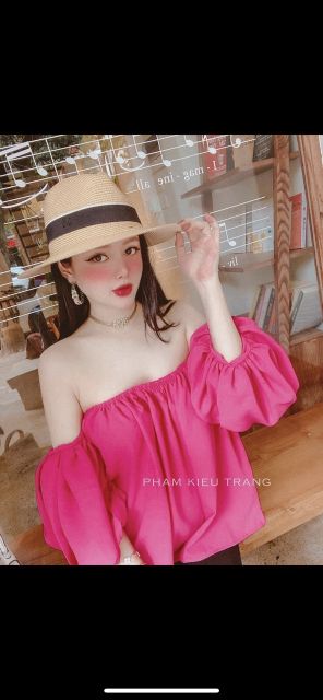 Áo trễ vai tay bồng ( Loại Đẹp ) | BigBuy360 - bigbuy360.vn