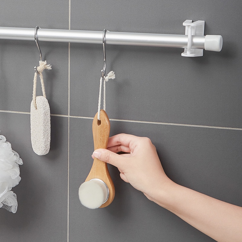Thanh Treo Rèm Cửa Gắn Tường Có Thể Xoay Tiện Dụng