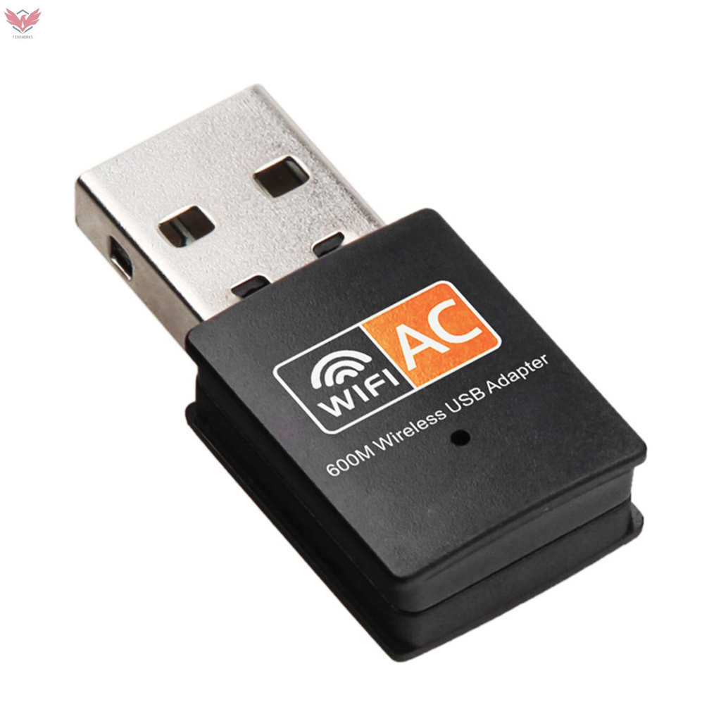 Usb Wifi 600mbps 2.4ghz + 5ghz 802.11a / B / G / N / Ac Cho Mac Windows