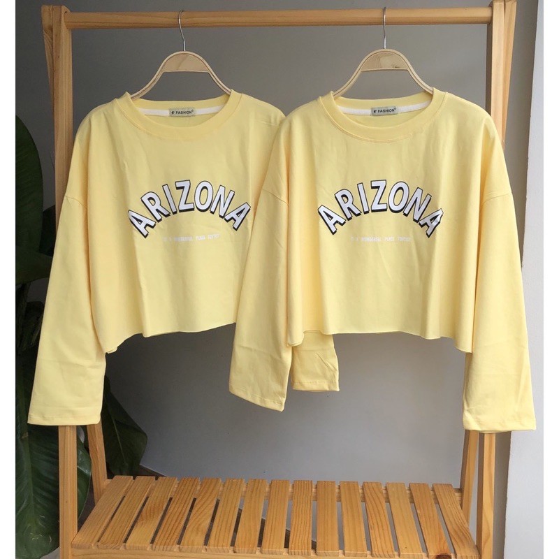 Áo croptop dài tay dưới 60kg - Arizona | BigBuy360 - bigbuy360.vn