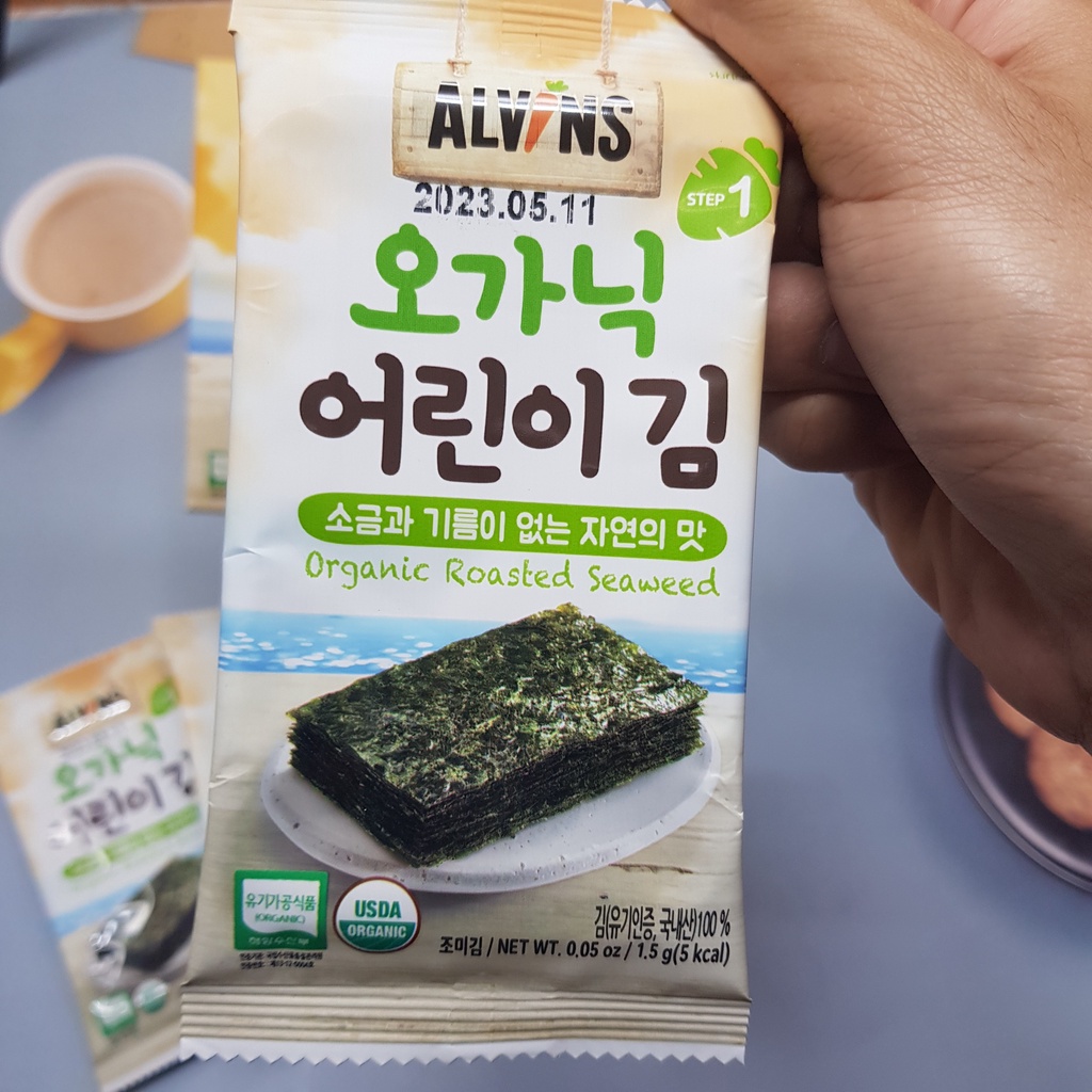 Rong Biển Tách Muối Ăn Liền ORGANIC ALVINS