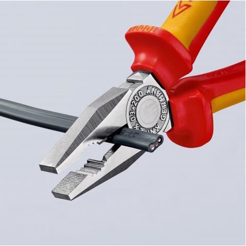Kìm Knipex Đa Năng 60 HRC 1000 Volt -  03 06 180 / 03 06 200_G7tools Hà Nội