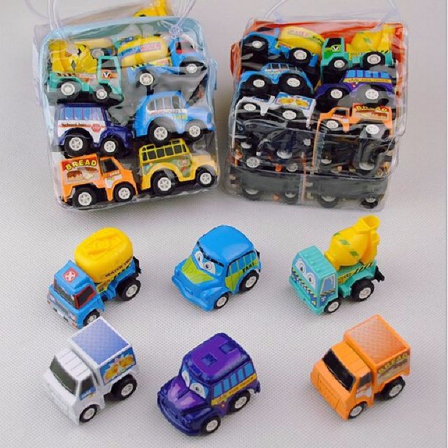 ⛔FREESHIIP⛔ Bộ 6 chiếc ô tô cho bé