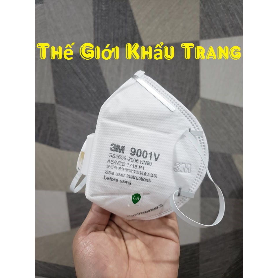 Khẩu trang 3M 9001v, chống bụi mịn PM2.5, hàng chính hãn | BigBuy360 - bigbuy360.vn