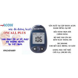 Máy đo đường huyết Acon On-Call Plus