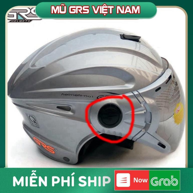 Bộ ốc vít nhựa thay thế - gắn kính mũ bảo hiểm GRS - chính hãng