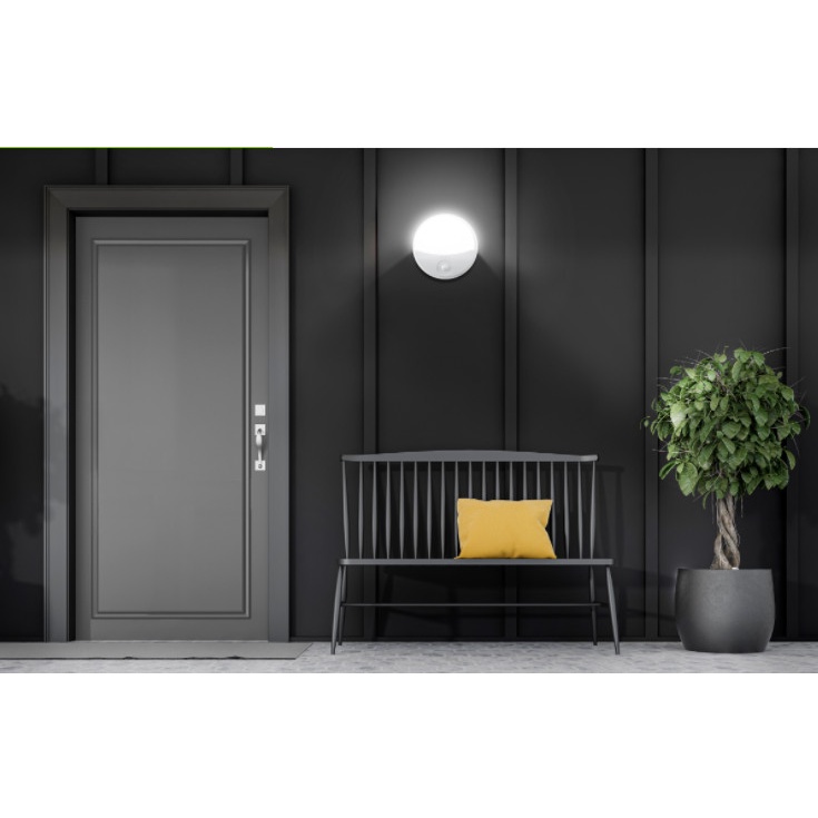 Đèn LED gắn tường cảm biến 15W Model: GT16.PIR 180/15W Chính hãng Rạng Đông