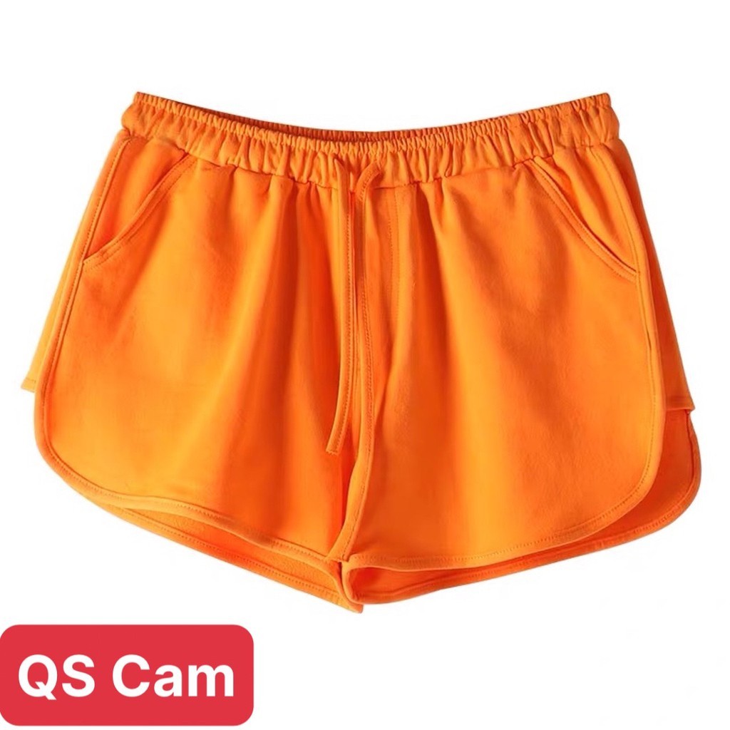 Quần short, quần đùi nữ vải thun da cá cạp cao dây rút, freesize 40-57kg rất đẹp và thoải mái