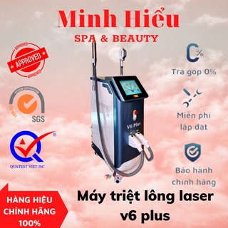 Máy triệt lông laser v6 plus