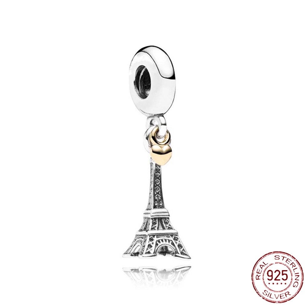 New 925 Sterling Silver Heart Cat Cartoon Charm Bead Fit Pandora Original Charms Bracelets Women Jewelry Diy Make G