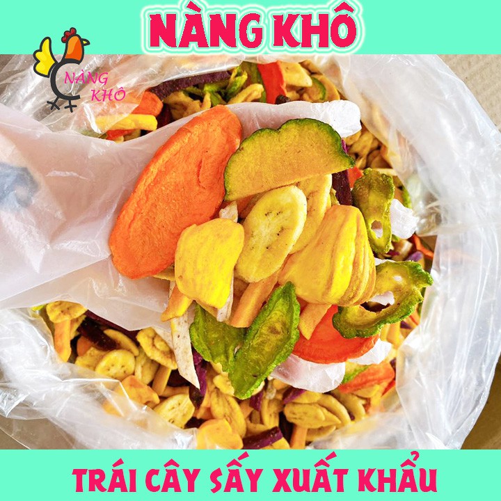 1 Kí Trái Cây Sấy ( Thập Cẩm Sấy hàng xuất khẩu ) | Đủ 10 vị | Nàng Khô