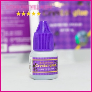 Keo nối mi Crystal Glue tím, keo tím ít cây, khô 2s - 3s