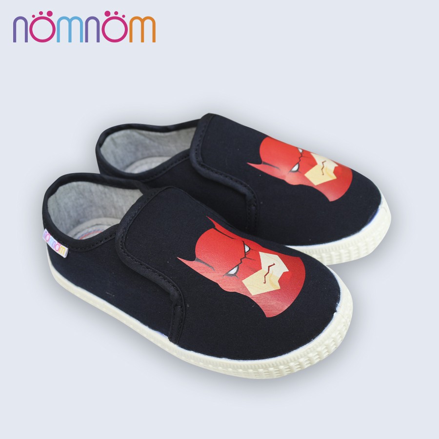 Giày slipon bé trai nomnom EPB1932 xanh chàm