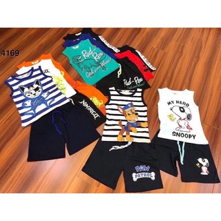 Set bộ ba lỗ cho bé trai