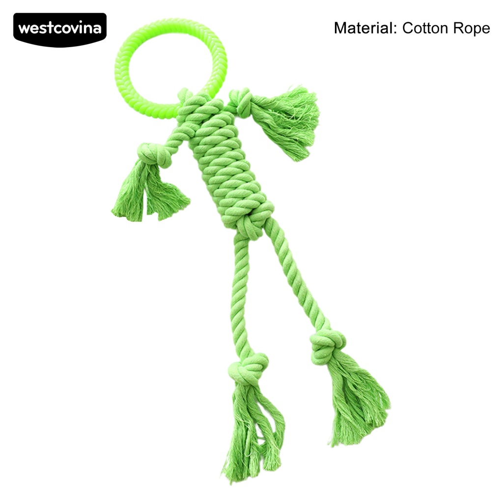 Đồ Chơi Dây Thừng Mềm Thắt Nút Huấn Luyện Tương Tác Cho Cún Cưng