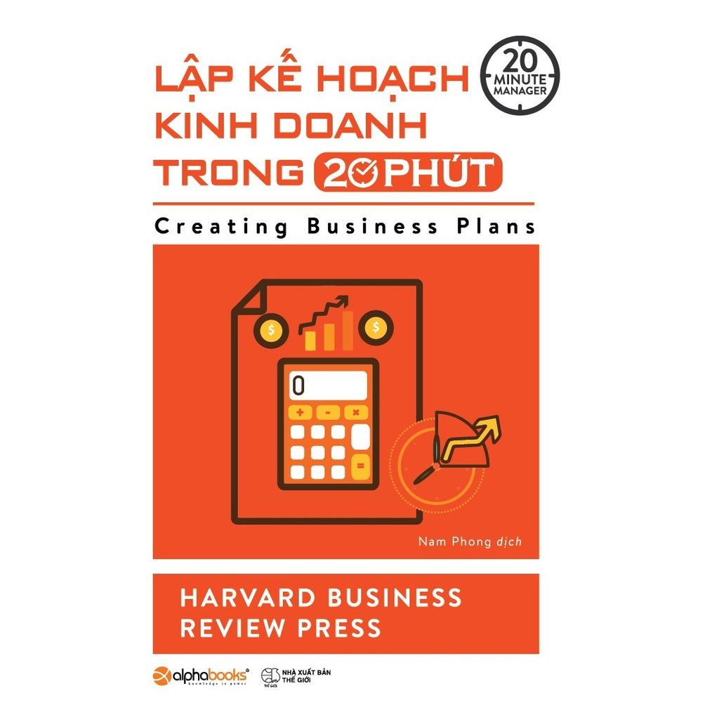 Sách - Lập Kế Hoạch Kinh Doanh Trong 20 Phút (20 Minute Manager)