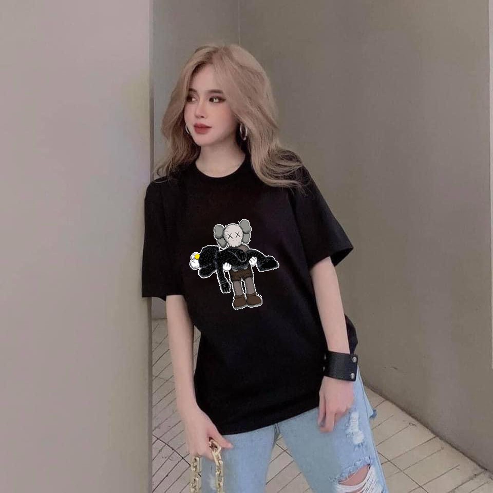 ÁO THUN KWAS ĐEN TAY LỠ UNISEX 2021