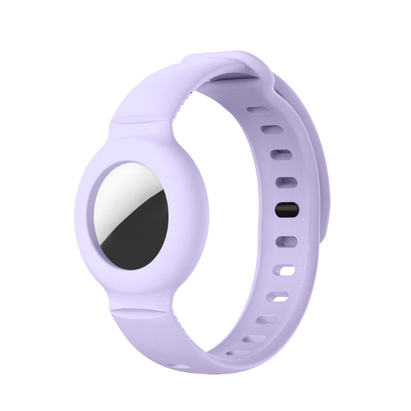 Dây Đeo Cổ Tay Bảo Vệ Apple Airtag Thiết Kế Thời Trang Siêu Nhẹ Có Thể Rửa Sạch