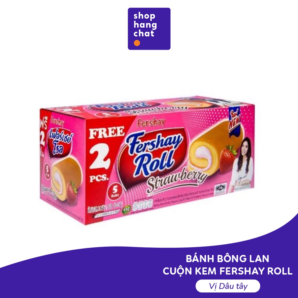 Bánh Bông Lan Cuộn/Tầng FERSHAY Nhiều Vị Thái Lan