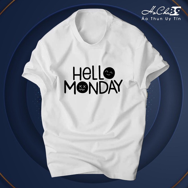 Áo thun THỨ HAI SIÊU CUTE Cao Cấp | Vải Cotton 4c Siêu Mềm Mịn