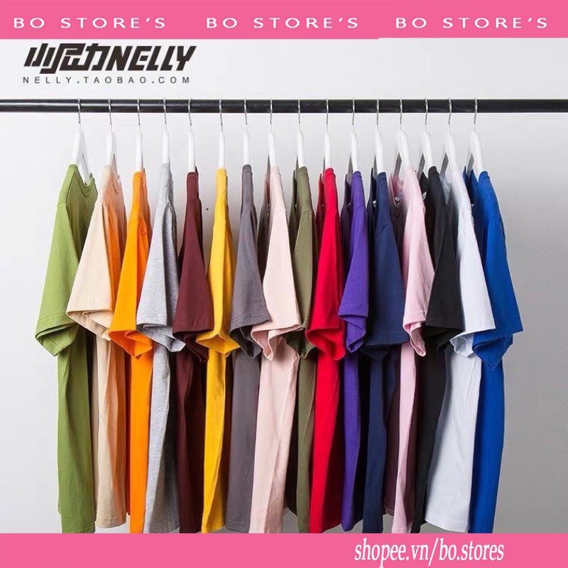 Áo phông áo thun Nelly ngắn tay nhiều màu