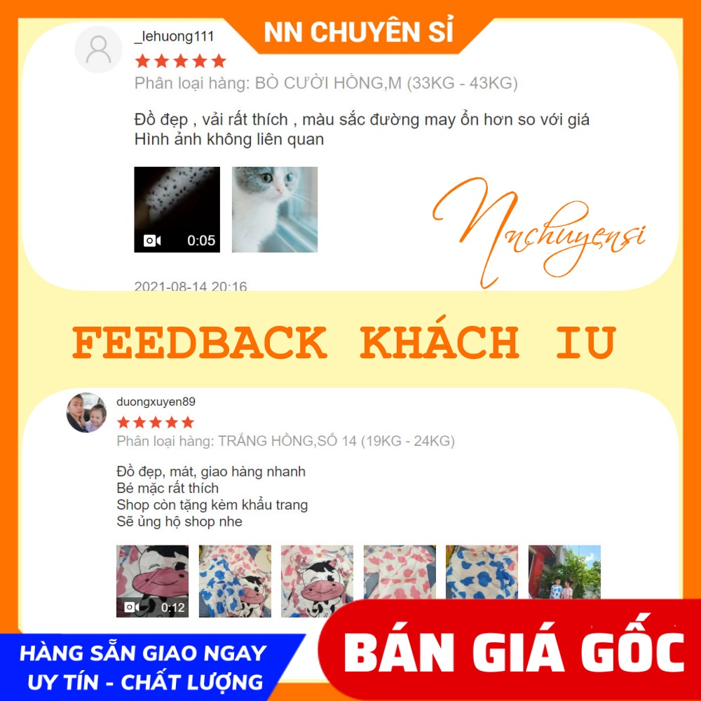 Đồ bộ bé gái in hình chuột dễ thương chất thun mềm mát size đến 70kg DBRBD FULL SIZE