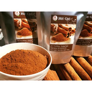 Bột quế sạch đã cạo vỏ sần bên ngoài, đóng gói túi 500g, hàm lượng dầu cao, đạt tiêu chuẩn xuất khẩu