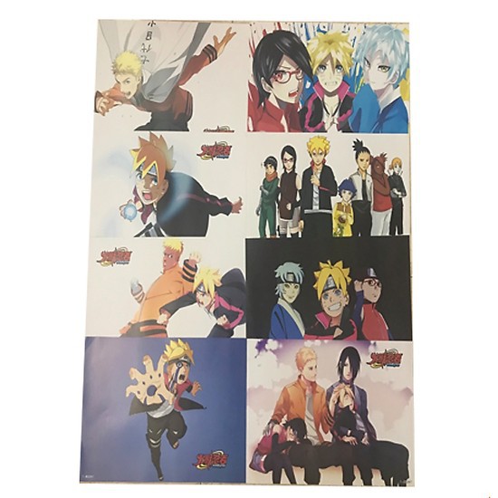 Poster Naruto ảnh MANGA anime chibi IN HÌNH ĐẸP