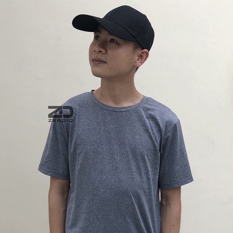 Nón kết, Mũ lưỡi trai Golf nam, nữ lưỡi dài trơn đen, trắng vải cotton cao cấp