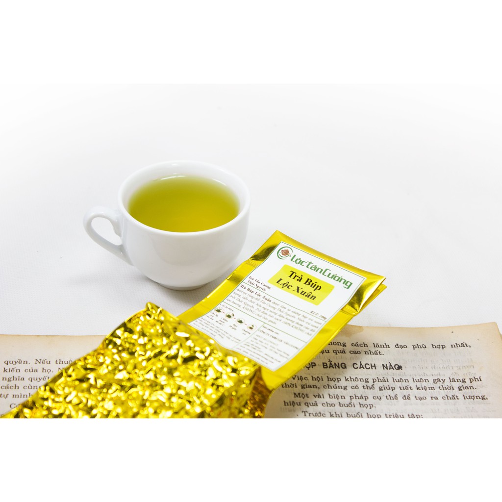 Trà Thái Nguyên Búp Lộc Xuân Lộc Tân Cương Túi 500g