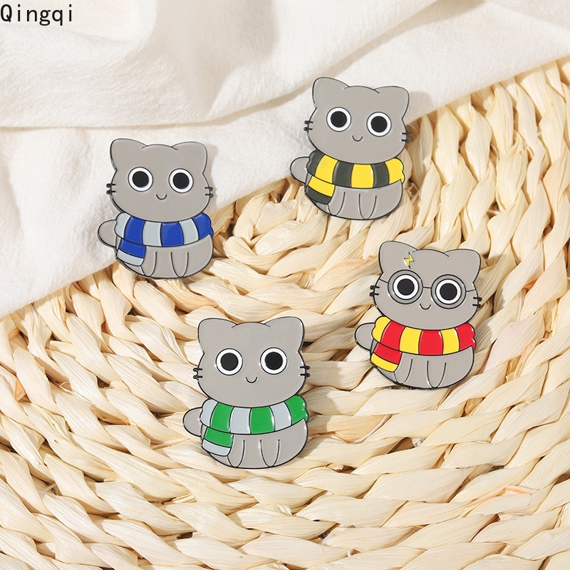 Trâm cài áo Miss Zoe hình mèo hoạt hình dễ thương