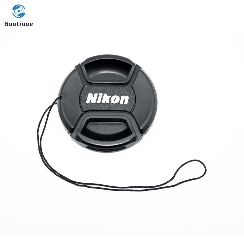 Nắp đậy kèm dây bảo hộ chống mất cho máy ảnh Nikon 52mm/55mm/58mm/62mm/67mm/72mm
