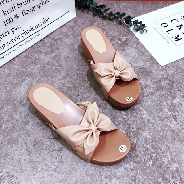 DÉP XUỒNG NỮ NƠ THẮT SIÊU XINH NÈ