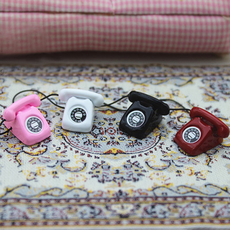 Điện Thoại Để Bàn Mini Cho Búp Bê