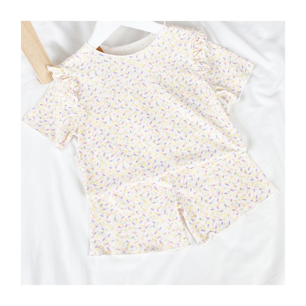 Bộ Monybear nhún bèo vai rất đẹp(phom to)