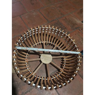 chậu trồng lan bằng gỗ size 60cm