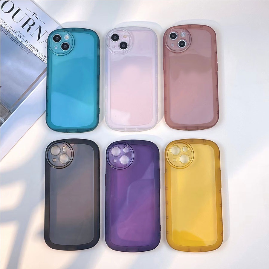 Bao Da Điện Thoại Chống Sốc Bằng Silicon Cho iphone 15 pro max / 15 plus Ốp