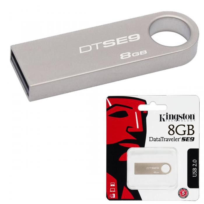 [Loại 1] USB 2.0 Kington 8GB Vỏ Kim Loại/ Nhựa cao cấp