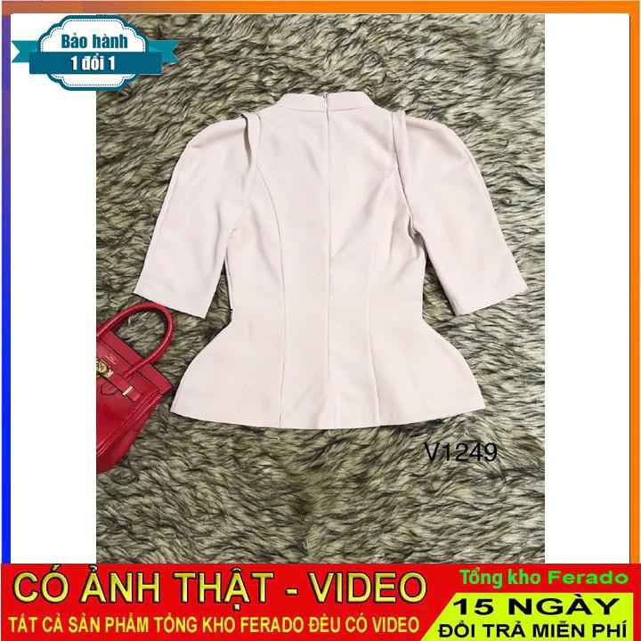 [ xả kho ] MiD Set bộ cao cấp S1249 màu hồng nhạt cao cấp Mie Design kèm ảnh thật