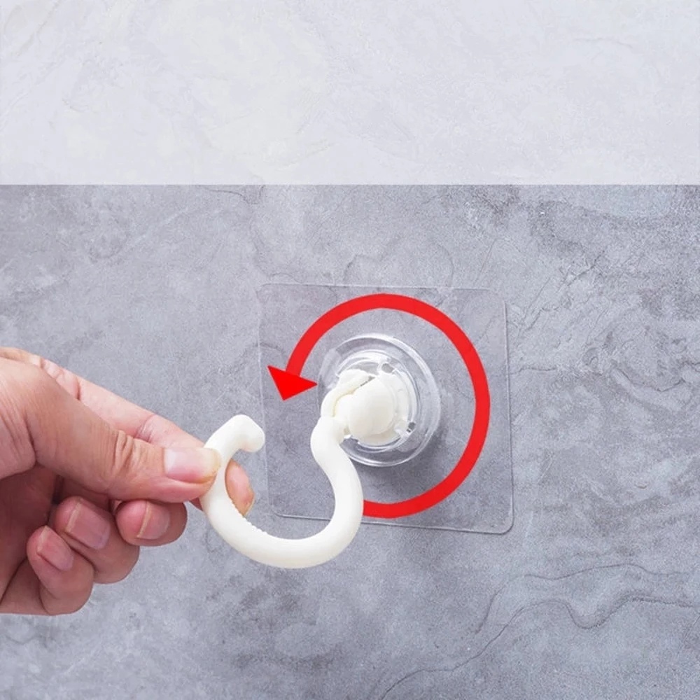 Móc treo đồ dán tường đa năng cho nhà bếp/ nhà tắm