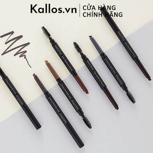 [TEM CHÍNH HÃNG] Chì Kẻ Mày Innisfree Auto Eyebrow Pencil