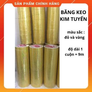 [Combo 1 cây/ 30 cuộn] BĂNG KEO KIM TUYẾN,Sáp kim tuyến,Băng keo kim tuyến dán hộp yến