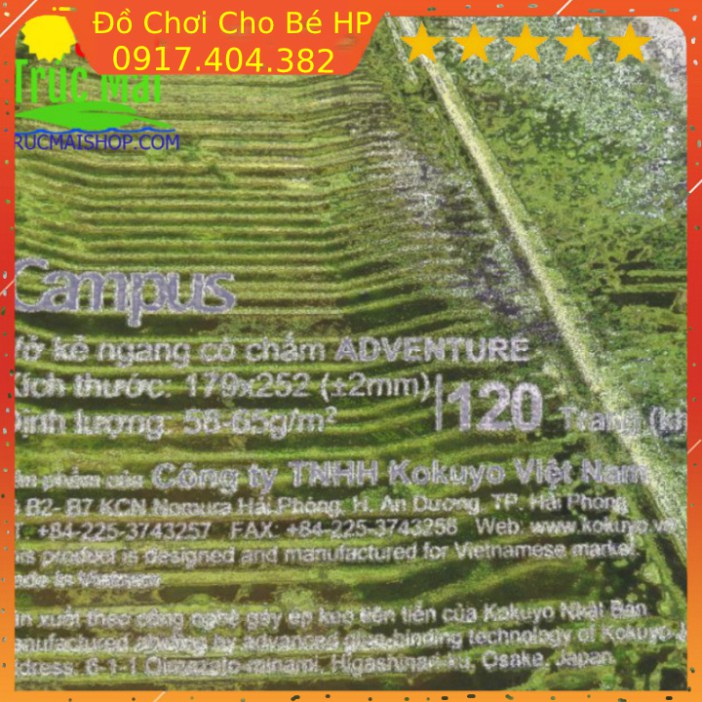 [SIÊU SALE] Vở Campus Kokuyo 120 trang ( 1 Quyển) chính hãng ✅  Đồ Chơi Trẻ Em HP